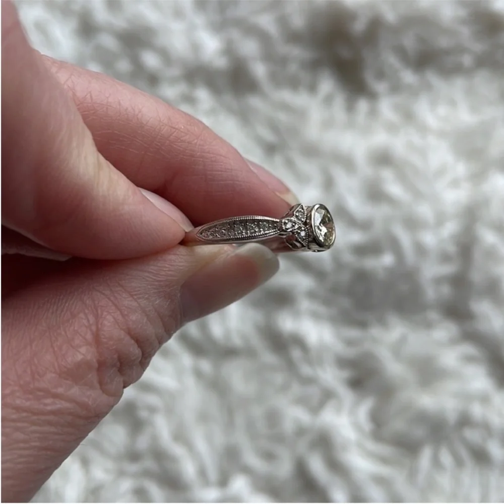 14K .63 CTW‎ Diamond Round Brilliant Cut Ring